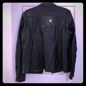 Harley Davidson Leather Riding Jacket